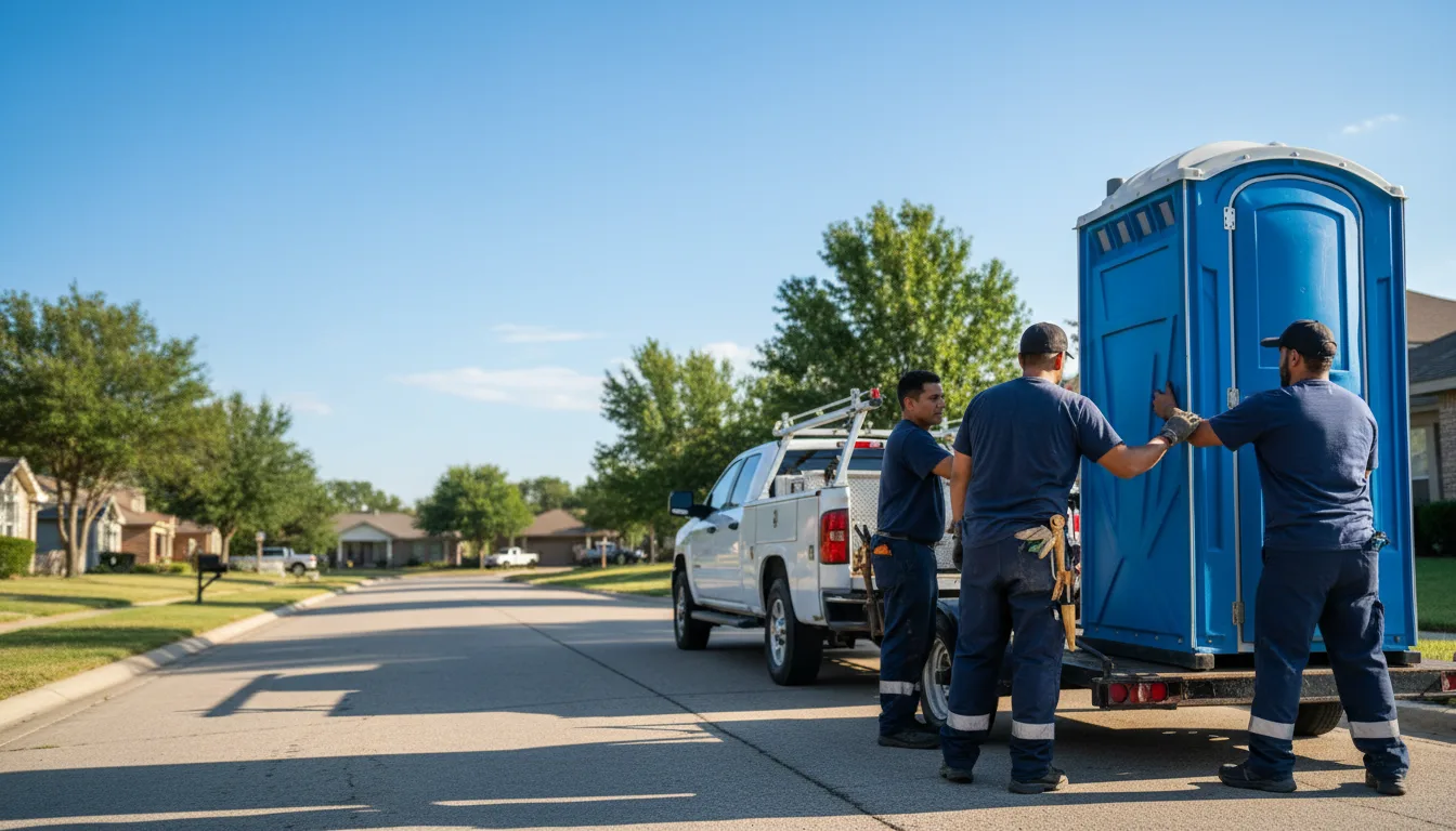 Portable Toilet Rental in Olney, TX near me